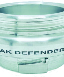 A leak defender is an aluminum seal ring that has been used to protect the water from leaks.